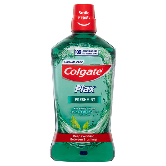 Colgate Plax Fresh Mint Mouthwash 1L