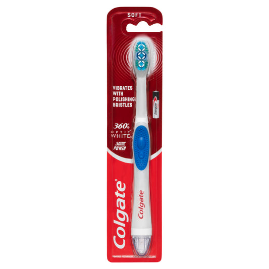 Colgate Optic White One Sonic Power Soft Toothbrush x6