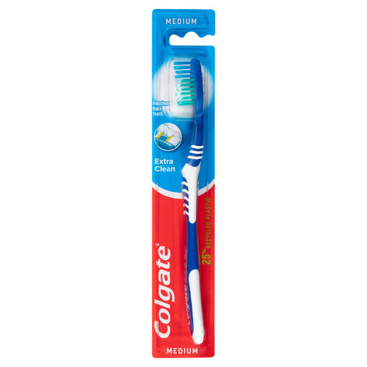 Colgate Extra Clean Medium Toothbrush 1pk x12