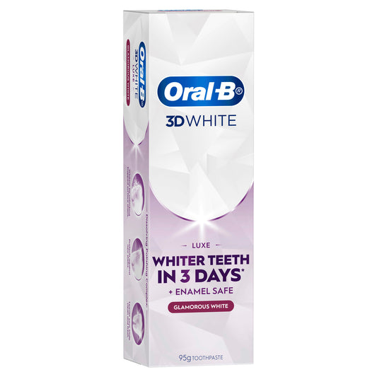 Oral-B 3D White Luxe Glam Toothpaste 95g