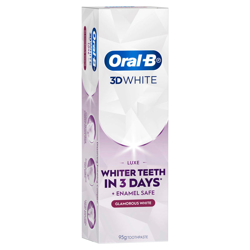 Oral-B 3D White Luxe Glam Toothpaste 95g