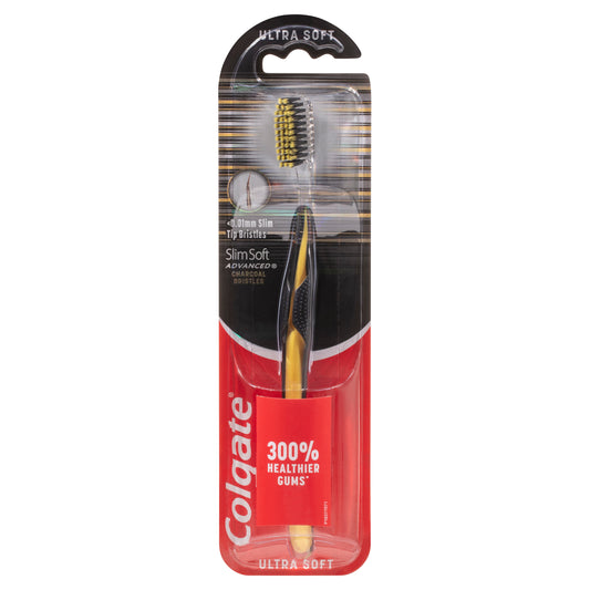 Colgate Slim Soft Advanced Toothbrush 1pk x6