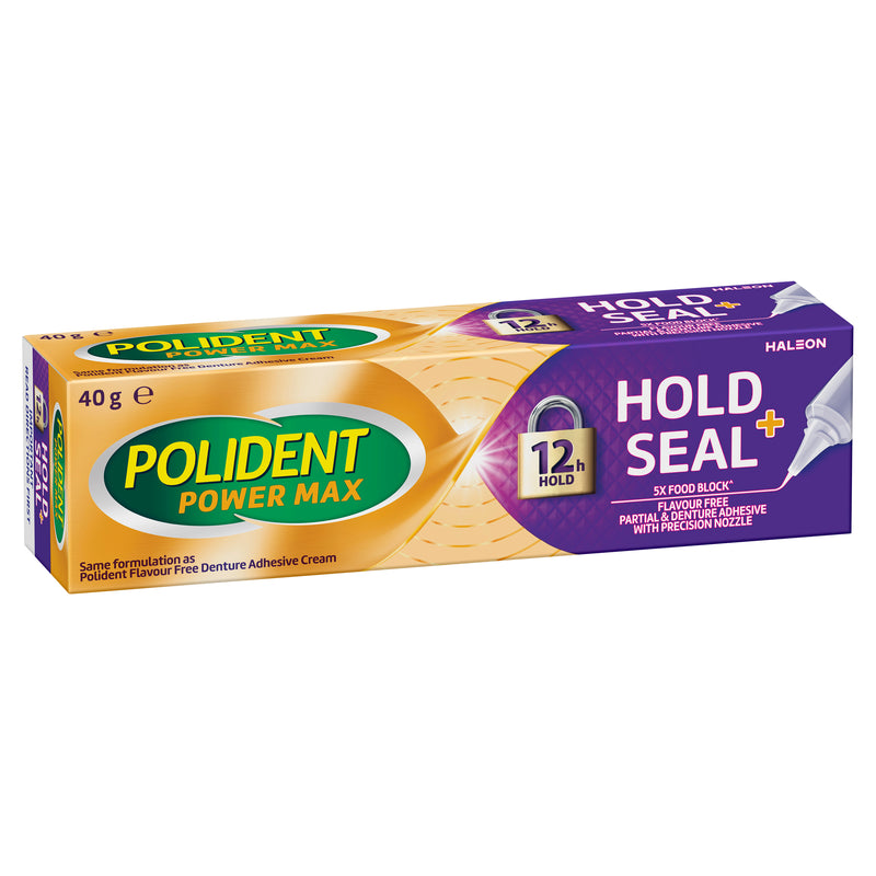 Polident Hold & Seal Denture Adhesive 40g