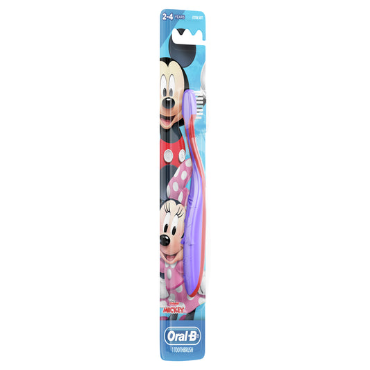 Oral-B Stage 2 Mickey Toothbrush 2–4 Years x12