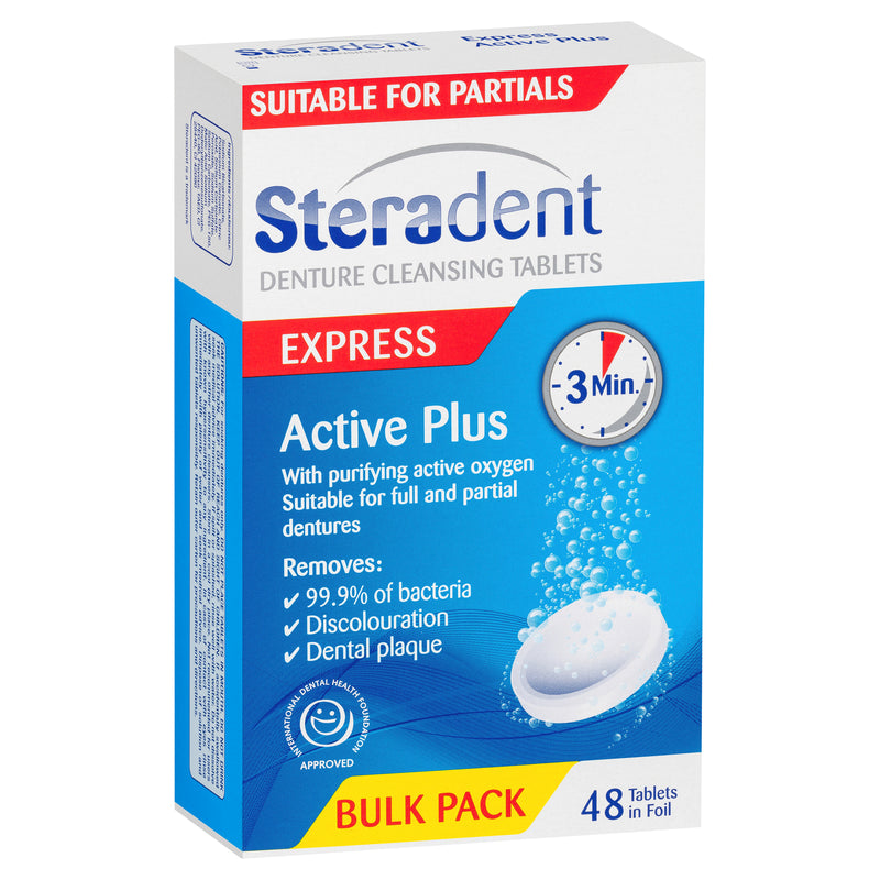 Steradent Active Plus Tablets 48