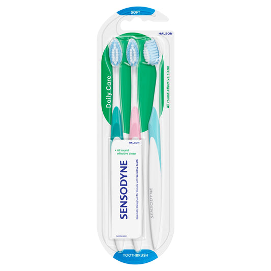 Sensodyne Daily Care Toothbrush 3pk