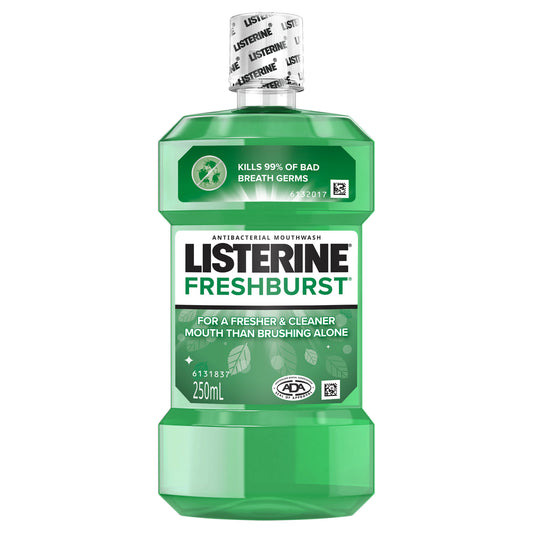 Listerine Fresh Burst Mouthwash 250ml
