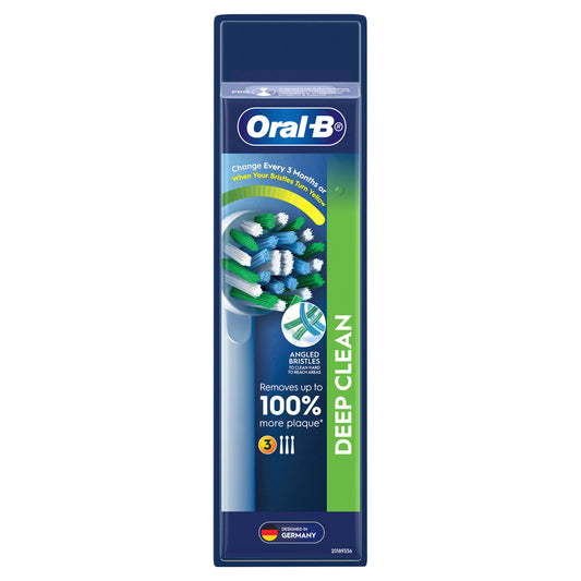 Oral-B Replacement Brush Heads Cross Action 3pk