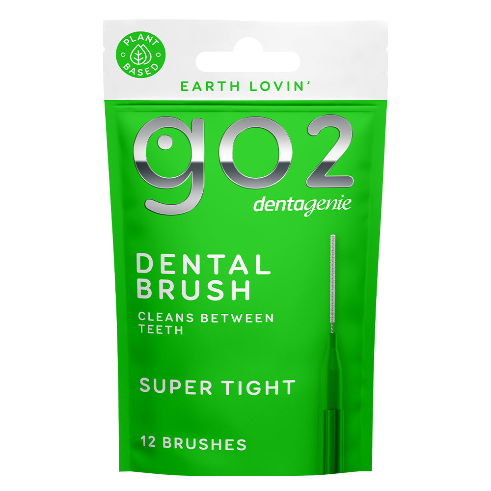 GO2 Dentagenie Dental Brushes Super Tight 12pk