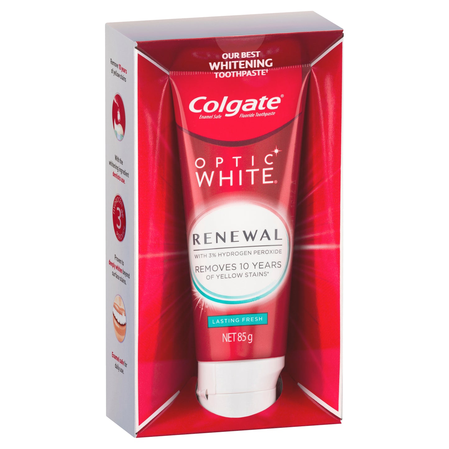 Colgate Optic White Renewal Toothpaste 85g x6