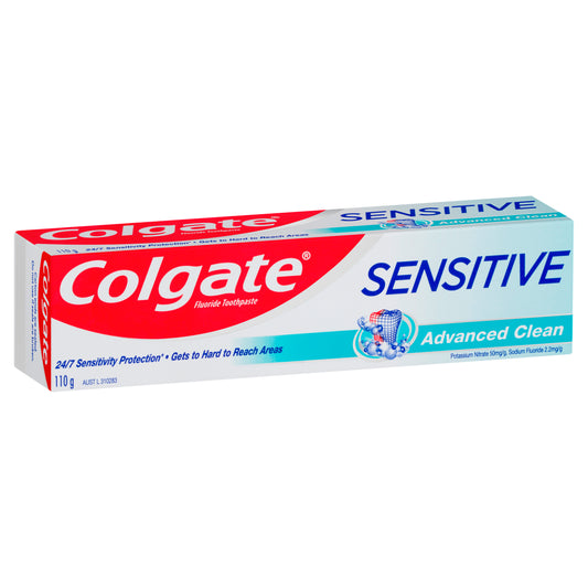 Colgate Sensitive Advanced Clean Toothpaste 110g x12
