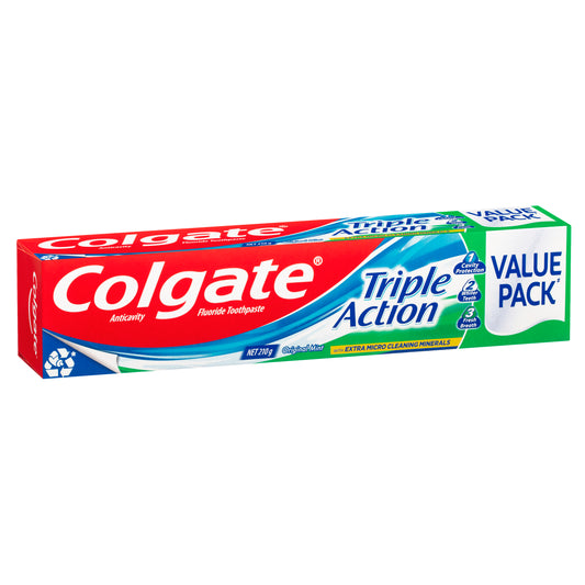 Colgate Triple Action Toothpaste 210g x12