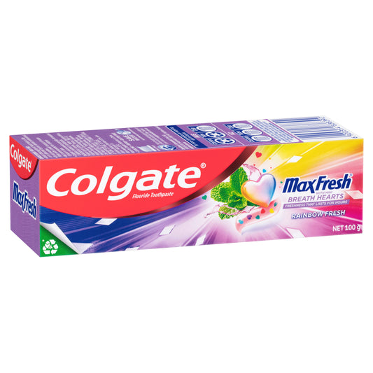 Colgate Max Fresh Rainbow Toothpaste 100g x8