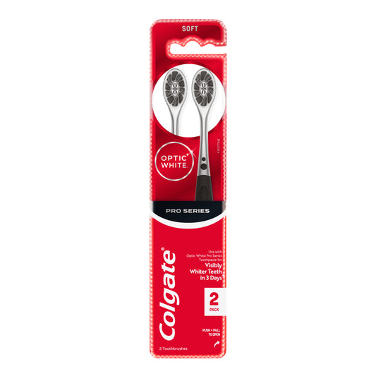 Colgate Optic White Renewal Toothbrush 2pk x6