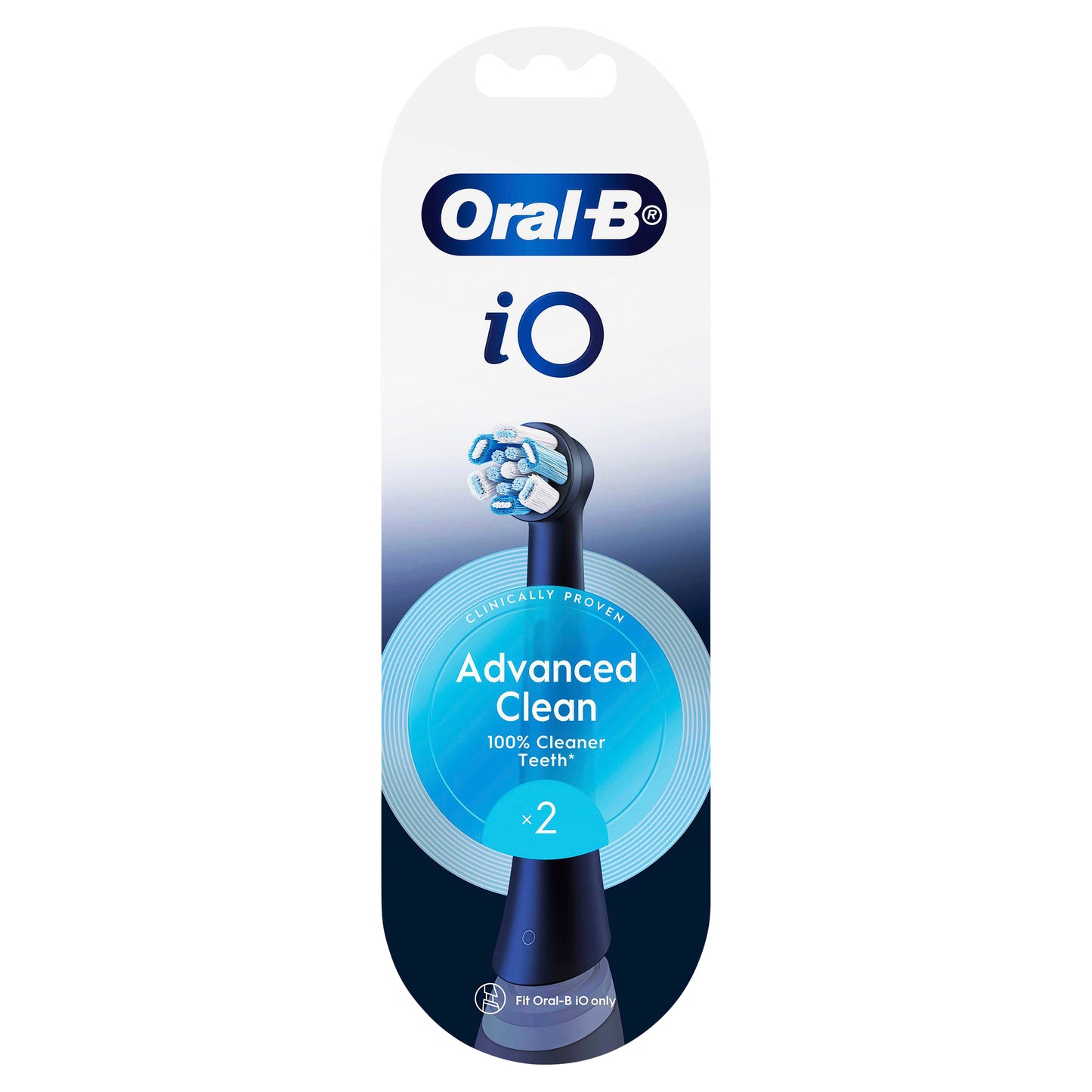 Oral-B iO Gentle Care Replacement Heads White 2pk