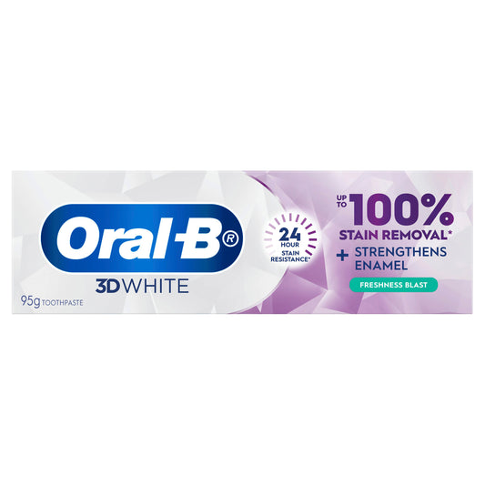 Oral-B 3D White Last Whitening FreshBlast Toothpaste 95g
