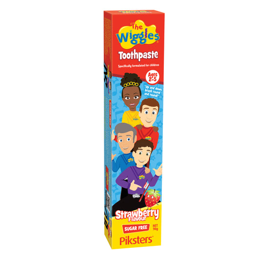 Piksters Wiggles Toothpaste Strawberry 96g
