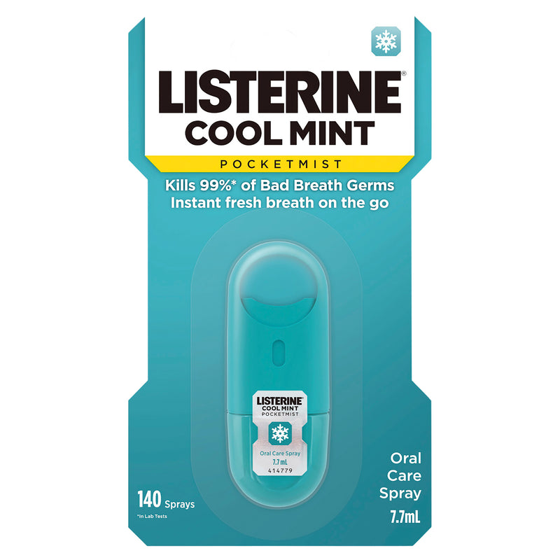Listerine Pocketmist Cool Mint Breath Spray 7.7ml