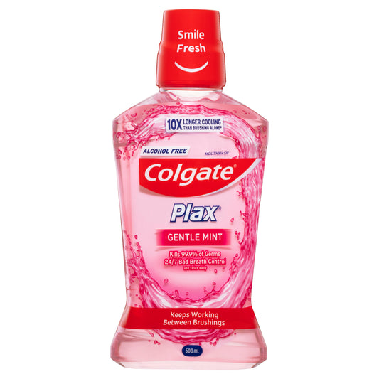 Colgate Plax Gentle Mouthwash 500ml