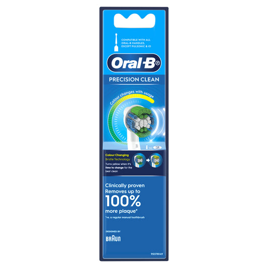 Oral-B Toothbrush EBS17 Precision Clean Extra Soft Sensitive 2pk