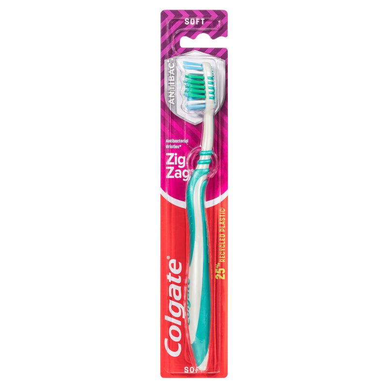 Colgate Interdental Zig Zag Soft Toothbrush x8