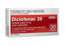 Pharmacy Action Diclofenac Potassium 25mg Tablets 30