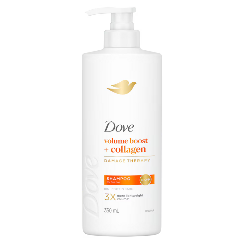 Dove Damage Therapy Volume Boost + Collagen Shampoo 350ml