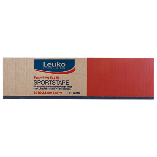 Leuko Sports 76016 Tape Flesh 5.0cm x 13.7m x20
