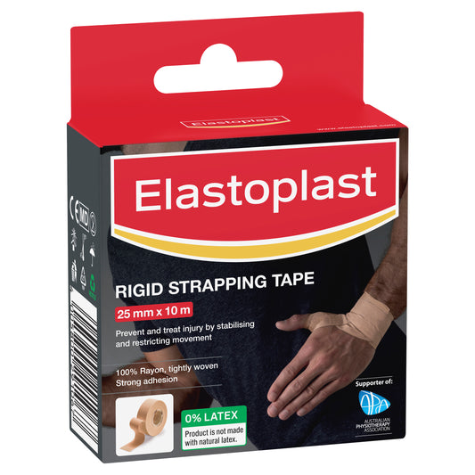 Elastoplast Sport Rigid Strapping Tape (Flesh) 25mm x 10m 36002