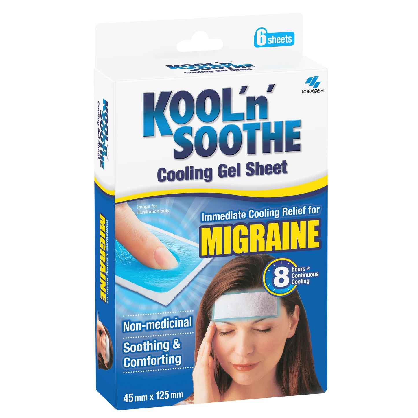 Kool ’n’ Soothe Migraine 6Pk CDU 6