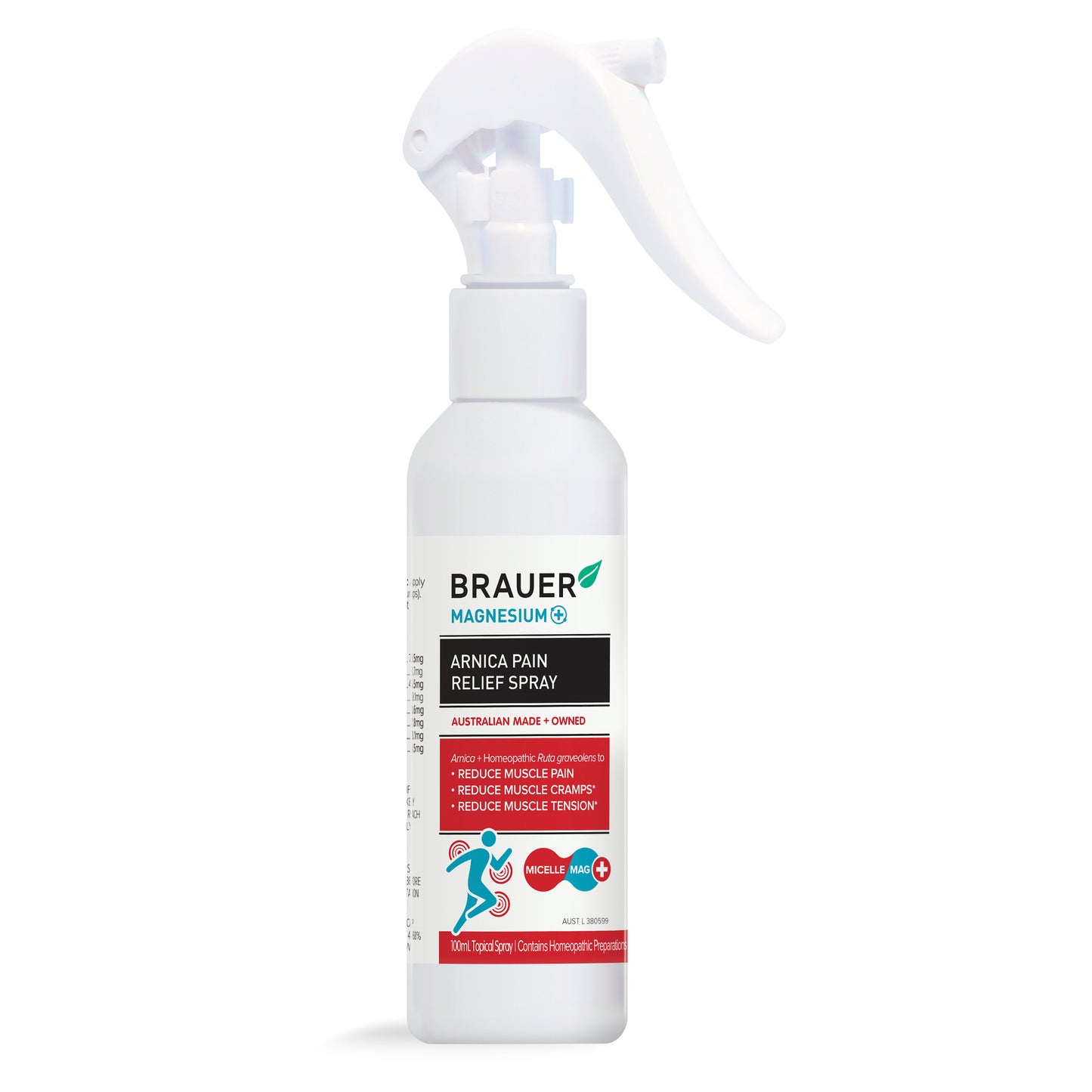 Brauer Magnesium+ Pain Relief Spray 100 mL