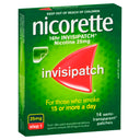 Nicorette 16hr InvisiPatch Step 1 25 mg 14 Pack