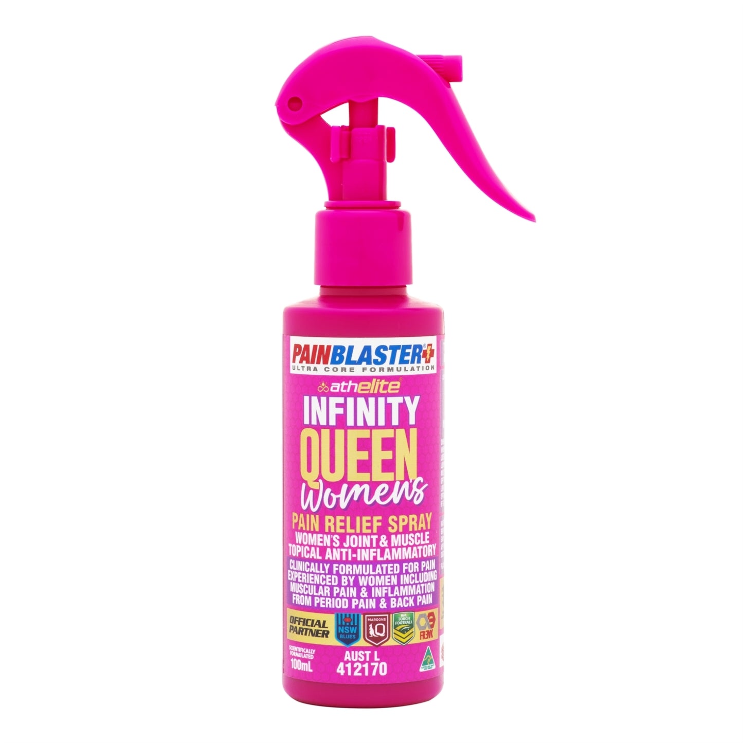 Athelite Infinity Queen Women’s Spray 100ml