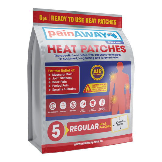 PainAway Heat Patches Regular 5Pk