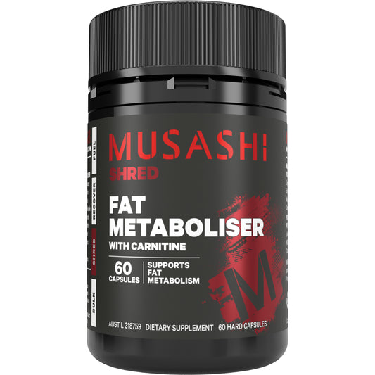 Musashi Fat Metaboliser Carnitine Capsules 60