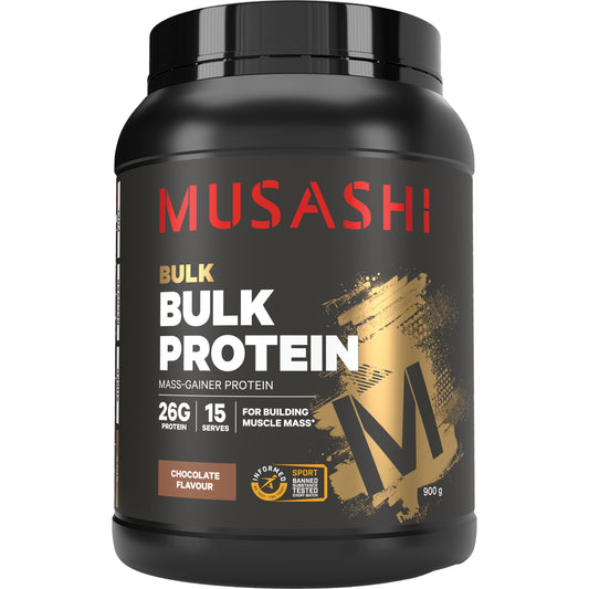 Musashi Bulk Protein Powder Chocolate 900g