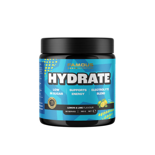 Famous Nutrition Hydrate Lemon & Lime 180g