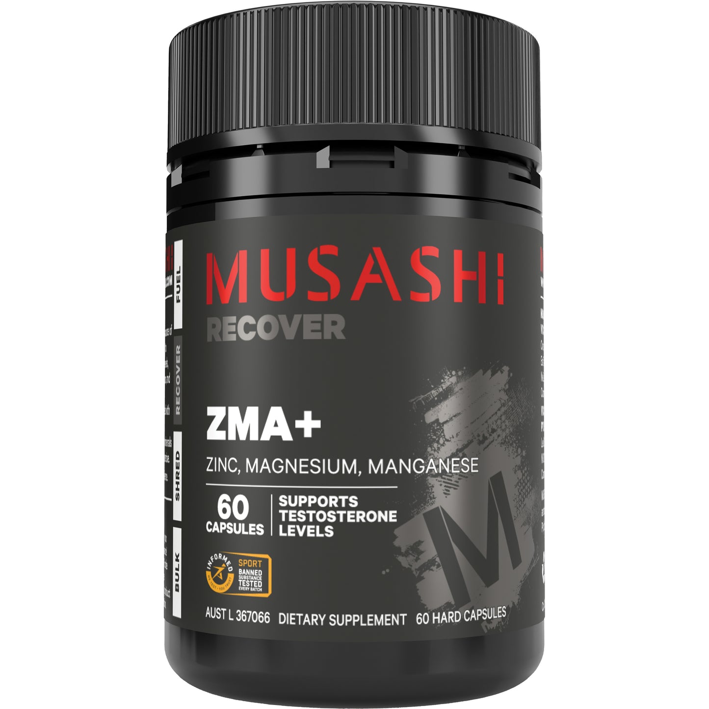 Musashi ZMA + Mineral Blend Capsules 60
