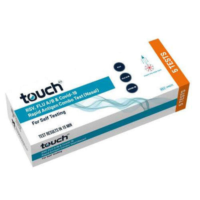 TouchBio RSV/Flu/COVID-19 Test x5