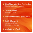 VoltaHeat Pain Relief Heat Patch 2 Pack