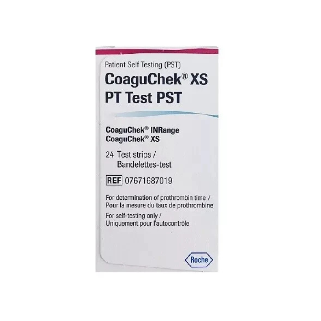Coaguchek XS PT Test 24 Strips (Expiry 31/12/2026)