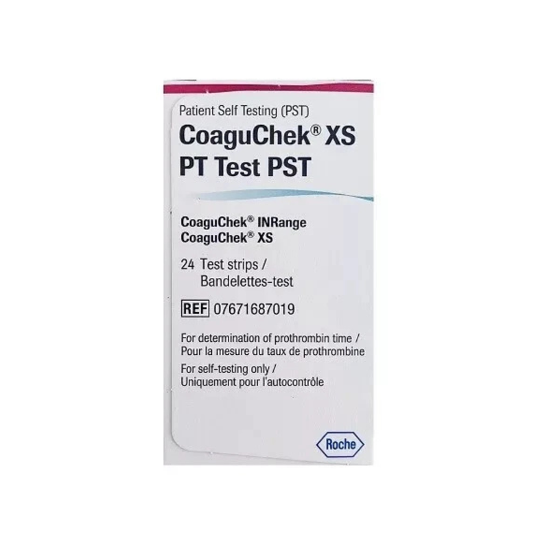 Coaguchek XS PT Test 24 Strips (Expiry 31/03/2027)