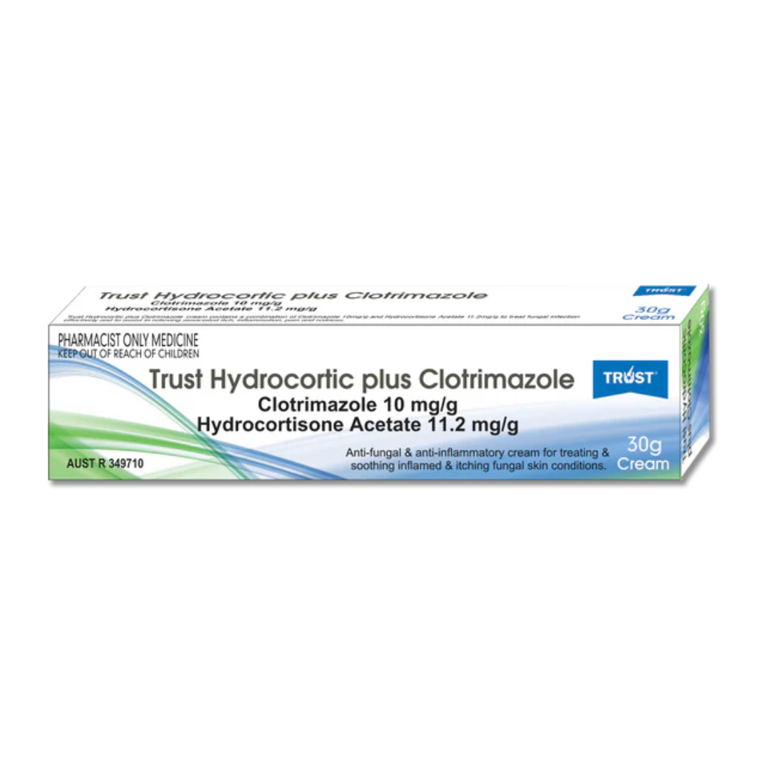 Trust Hydrocortic + Clotrimazole 1% 30g