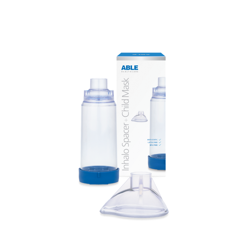 Able Inhalo Spacer with Child Mask